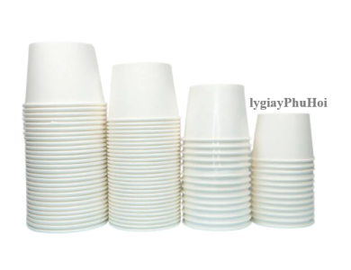 Tô giấy trắng 5.5oz (165ml)
